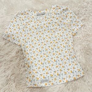MMMI floral baby tee